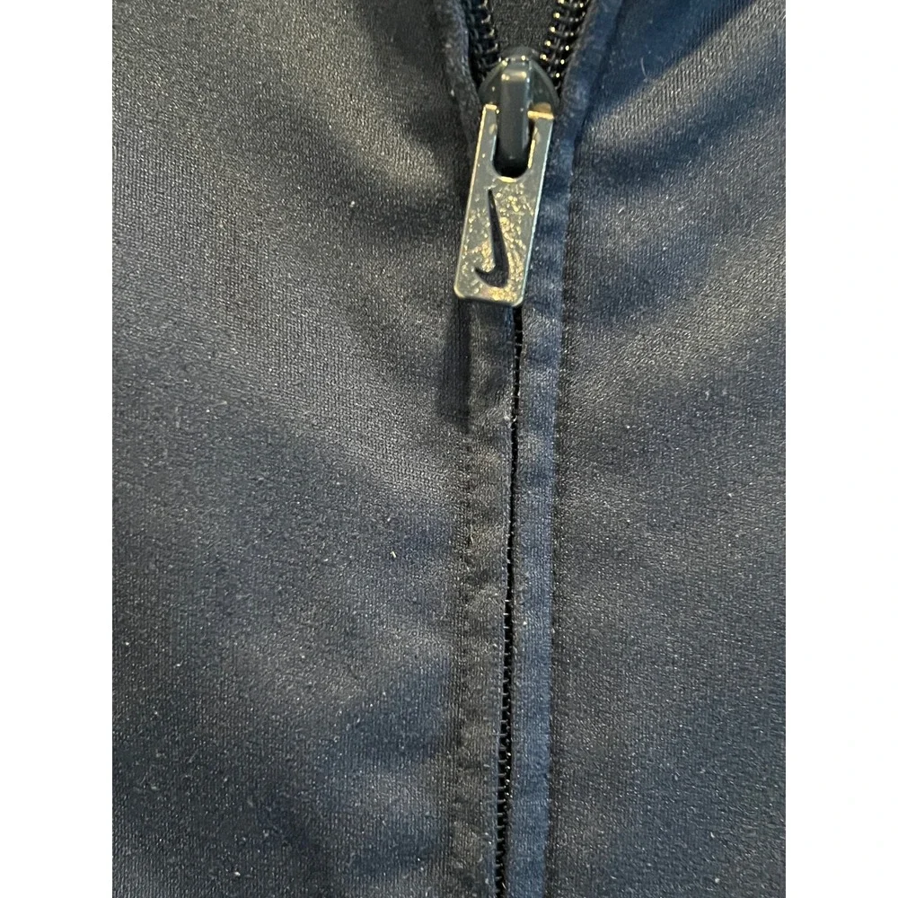 Nike MLB New York Yankees Track Jacket Navy Blue Full Zip Women XL Fitted